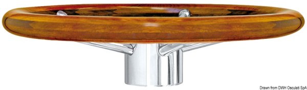 Volante corona in teak mm 350 - 45.168.01